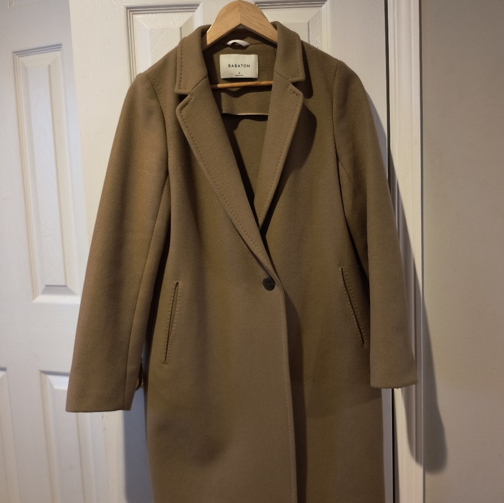 ​🧥 Aritzia Babaton Stedman Coat - Tan